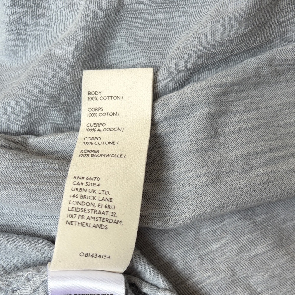 We the Free One-Shoulder Light Blue Women's Top - Picture 5 of 5
